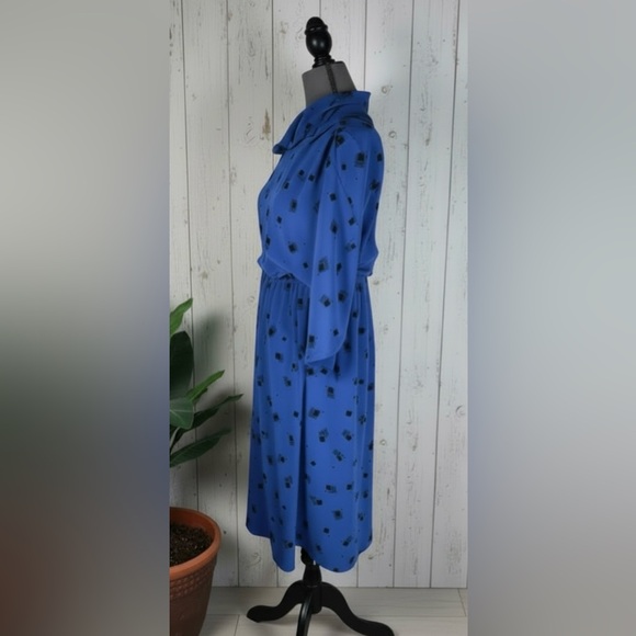 🛍️BUNDLE ONLY ITEM🛍️ 80’s Vintage Geometric Dress - Picture 4 of 6